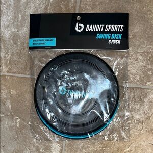NWT Bandit Sports Black Swing Disk 3 Pack